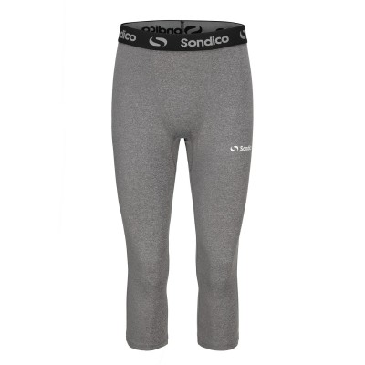 мъжки,3/4,клин,sondico,core,three,quarter,base,layer,tights,mens,grey