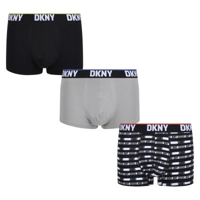 боксерки,аксесоари,на,разпродажба,мъжко,бельо,dkny,dkny,appleton,trunks,sn99,black,lead,grey