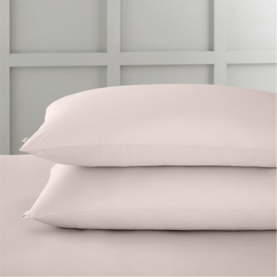 спално,бельо,и,комплекти,bianca,400,tc,cotton,sateen,standard,pillowcase,pair,blush,pink