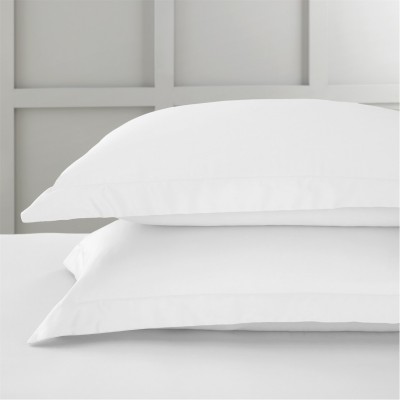 спално,бельо,и,комплекти,bianca,400,tc,cotton,sateen,oxford,pillowcase,pair,white