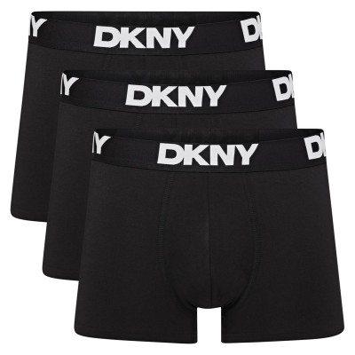 боксерки,мъжко,лятно,бельо,мъжко,бельо,dkny,3,pack,trunks,black