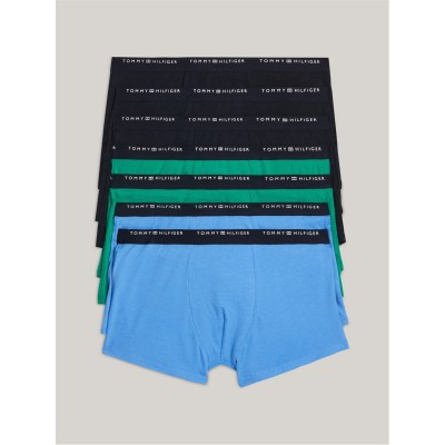 боксерки,детско,бельо,tommy,hilfiger,tommy,7,pck,trunks,jn42,des,sky,blue