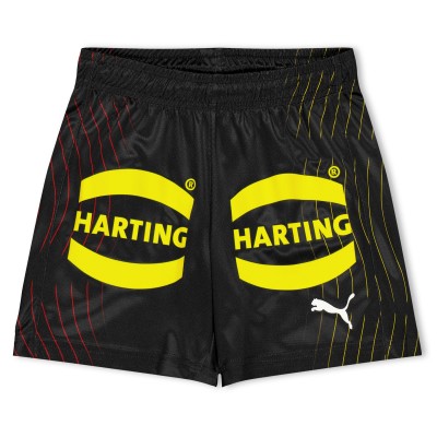 детски,анцуг,детски,къси,панталони,puma,unisex,kids,shorts,with,sponsor,woven,tracksuit,black,red