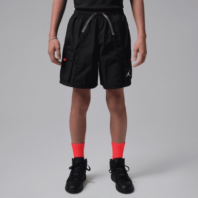 анцуг,детски,къси,панталони,air,jordan,kids,woven,tracksuit,shorts,black