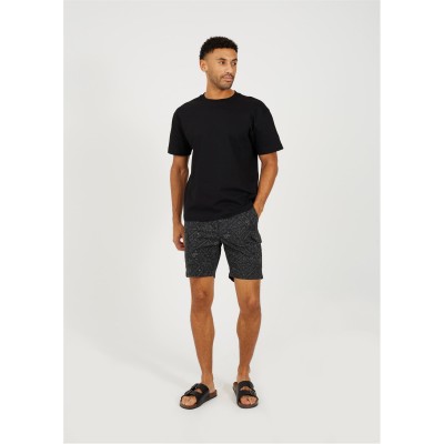 къси,панталони,мъжки,къси,панталони,brave,soul,print,cargo,shorts,charcoal,print