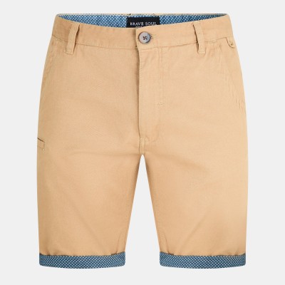 къси,панталони,мъжки,къси,панталони,brave,soul,mens,cotton,twill,shorts,with,turn,up,hem,stone,spot