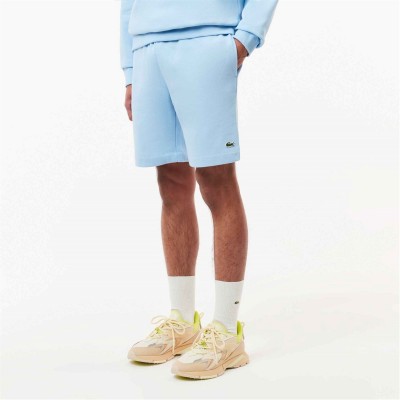 поларени,къси,панталони,мъжки,къси,панталони,lacoste,fleece,shorts,blue,hbp