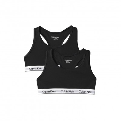 бюстие,calvin,klein,2pk,bralette,black,0sa
