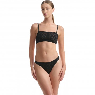 бюстие,wolford,bandeau,bralette,black