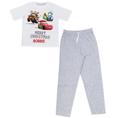 детски,пижами,детски,3/4,панталони,linea,christmas,junior,disney,pjs,cars