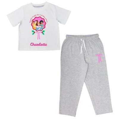 бебешки,облекла,детски,пижами,детски,3/4,панталони,linea,christmas,infant,disney,pjs,disney,princess