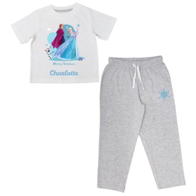бебешки,облекла,детски,пижами,детски,3/4,панталони,linea,christmas,infant,disney,pjs,frozen