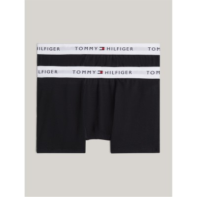 юношески,боксерки,аксесоари,на,разпродажба,детско,бельо,tommy,hilfiger,2,pack,of,trunks,junior,black,0r7