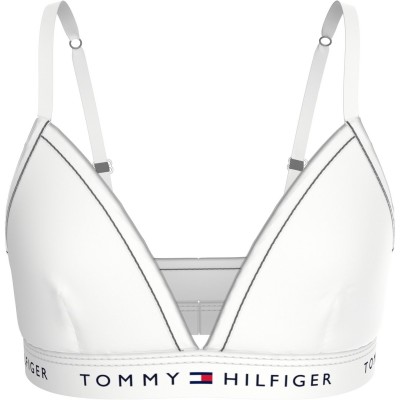 бельо,за,училище,tommy,hilfiger,triangle,bra,white,ybr