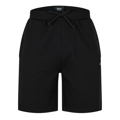 къси,панталони,мъжки,къси,панталони,мъжки,пижами,boss,waffle,shorts,black,001