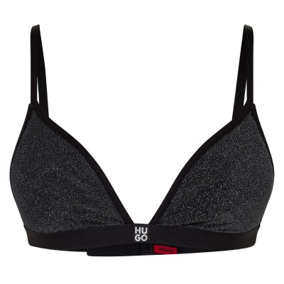 аксесоари,на,разпродажба,hugo,lurex,triangle,bra,black
