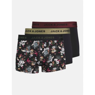 боксерки,мъжко,лятно,бельо,мъжко,бельо,jack,and,jones,fiber,trunk,3pk,sn62,black