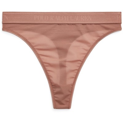 аксесоари,на,разпродажба,дамски,пижами,дамско,бельо,ralph,lauren,polo,mesh,hight,waist,thong,terracotta