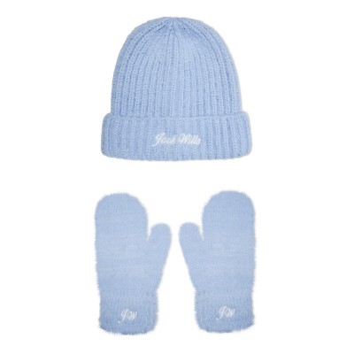 аксесоари,на,разпродажба,jack,wills,beanie,mitten,set,womens,brunera,blue
