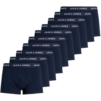 мъжки,боксерки,мъжко,лятно,бельо,мъжко,бельо,jack,and,jones,solid,mens,10,pack,boxer,trunks,navy,blazer