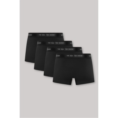 боксерки,аксесоари,на,разпродажба,мъжко,бельо,ted,baker,4pk,trunk,sn99,black,black