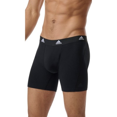 боксерки,мъжко,лятно,бельо,бельо,за,училище,разпродажба,adidas,adidas,active,flex,cotton,3,pack,trunk,black