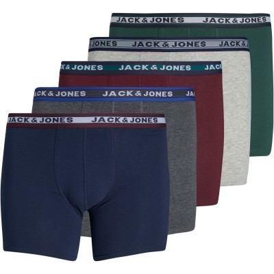 мъжки,боксерки,мъжко,бельо,jack,and,jones,oliver,5,pack,trunk,mens,plus,size,gy,gr,rd,nv