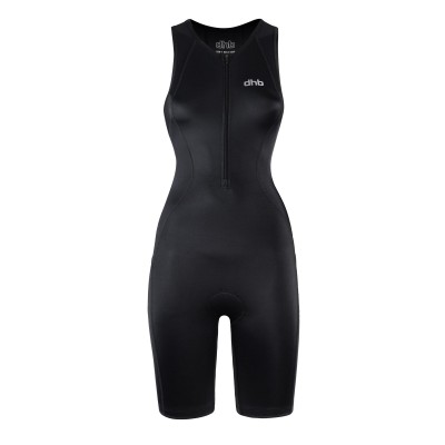 dhb,hydron,womens,sleeveless,tri,suit,black