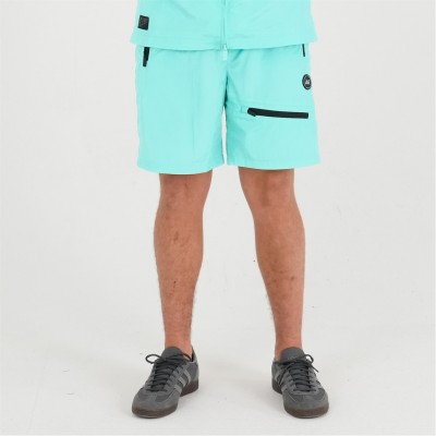 анцуг,мъжки,къси,панталони,peaceful,hooligan,men's,woven,tracksuit,shorts,aqua