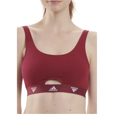 бюстие,дамско,лятно,бельо,разпродажба,adidas,adidas,active,comfort,cotton,scoop,bralette,bordeaux