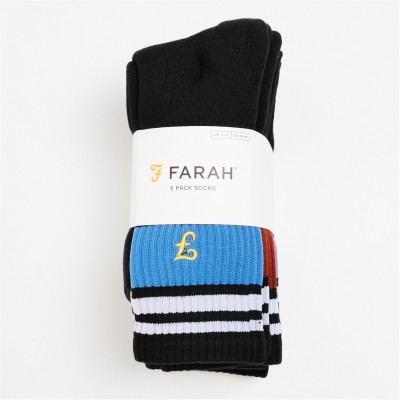 чорапи,чорапи,всички,чорапи,чорапи,за,всеки,ден,всички,чорапи,чорапи,за,училище,мъжки,чорапи,farah,jondi,5pk,sock,sn52,a,black