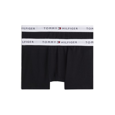 боксерки,детско,бельо,tommy,hilfiger,2,pk,trunk,blk,blk,0r7
