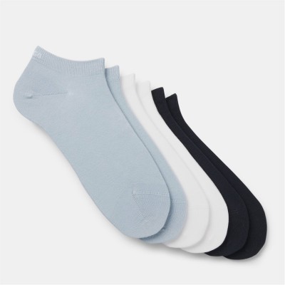чорапи,чорапи,на,разпродажба,всички,чорапи,мъжки,чорапи,hugo,men's,cotton,blend,6,pack,trainer,socks,wht,nvy,blu,961