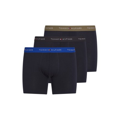боксерки,мъжко,лятно,бельо,мъжко,бельо,tommy,hilfiger,3p,boxer,brief,wb,blu,blk,grn