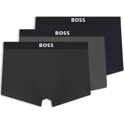 боксерки,мъжко,бельо,boss,men's,one,trunks,gry,grn,blu