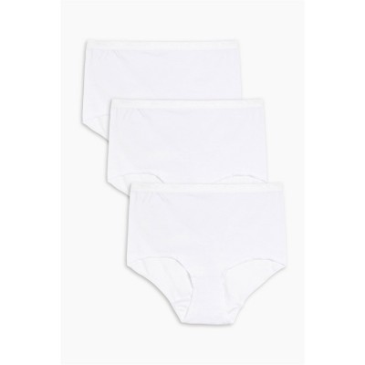 слипове,дамско,лятно,бельо,бельо,за,училище,studio,3,pack,maxi,briefs,white