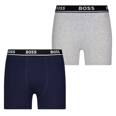 боксерки,детско,лятно,бельо,детско,бельо,boss,kids',2,pack,logo,boxers,grey,a32