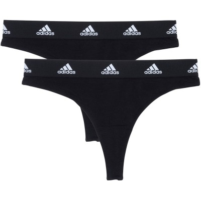 дамско,лятно,бельо,разпродажба,adidas,аксесоари,на,разпродажба,adidas,active,comfort,cotton,thong,2,pack,black