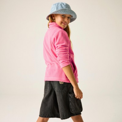 поларено,горнище,с,цип,детски,полари,туризъм,regatta,kids,full,zip,fleece,pink,lemonade
