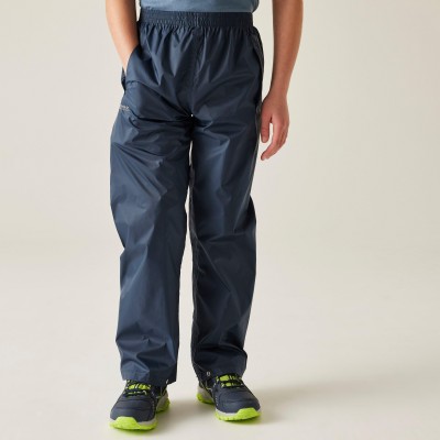 детски,панталони,детски,водоустойчиви,туризъм,regatta,unisex,kids,waterproof,trousers,midnight