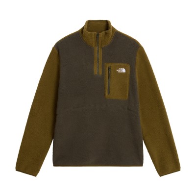 поларена,блуза,мъжки,полари,the,north,face,men,s,yumiori,outdoor,1,4,zip,fleece,top,new,taupe,green