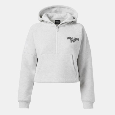 поларена,блуза,дамски,полари,usa,pro,usapro,oversized,1,2,zip,fleece,top,light,grey,marl