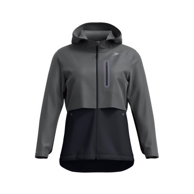 дамски,полари,speedo,women,s,pro,1,4,zip,fleece,black,grey