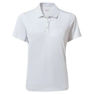 craghoppers,women,s,crag,pro,short,sleeve,polo,optic,white