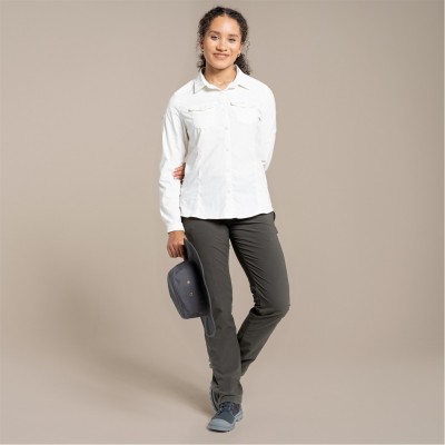 панталони,туристическо,облекло,дамско,туристическо,облекло,craghoppers,women's,crag,pro,walking,trousers,mid,khaki