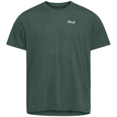 тениска,jack,wolfskin,men,s,short,sleeve,performance,t,shirt,green