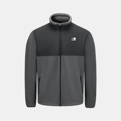 мъжки,полари,туризъм,karrimor,basecamp,fleece,mens,grey,black