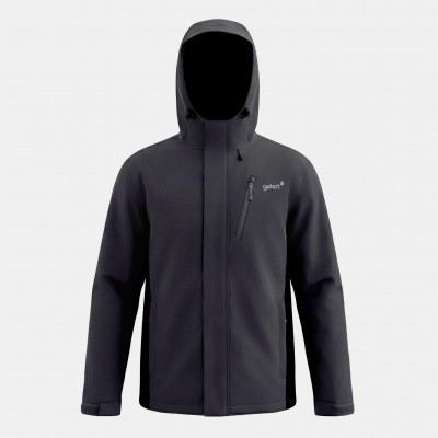 яке,мъжки,якета,туризъм,gelert,mens,horizon,waterproof,hooded,long,sleeve,insulated,puffer,jacket,charcoal