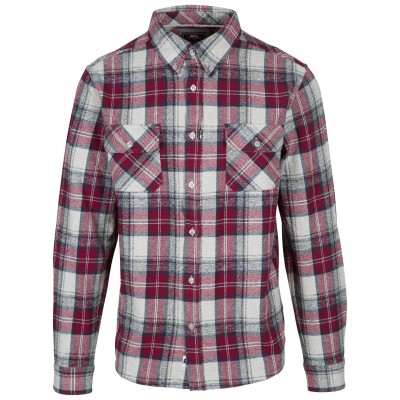 риза,с,дълъг,ръкав,trespass,men,s,wrothamton,long,sleeve,shirt,raspberry