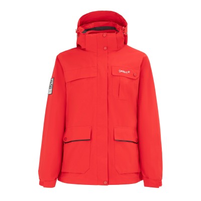 дамско,поларено,яке,туризъм,gelert,women,s,3,in,1,windproof,fleece,lined,detachable,hood,long,sleeve,jacket,red